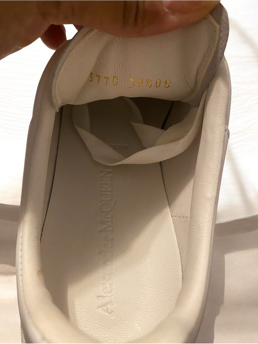Alexander McQueen White Women’s Sneakers - Picture 6 of 7